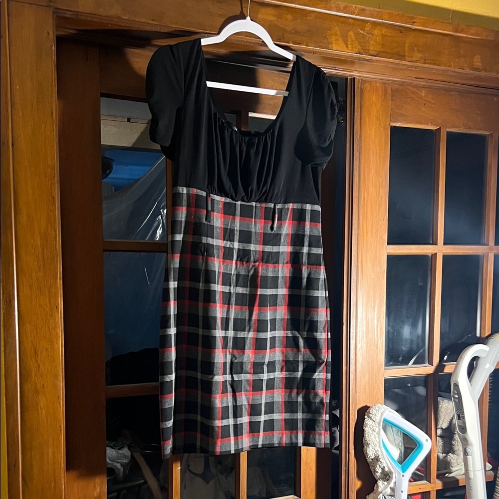 Maurice’s plaid dress